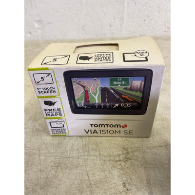 TomTom VIA 1510M SE 5" GPS Unit, Touchscreen, Split Screen, IQ Routes - Black