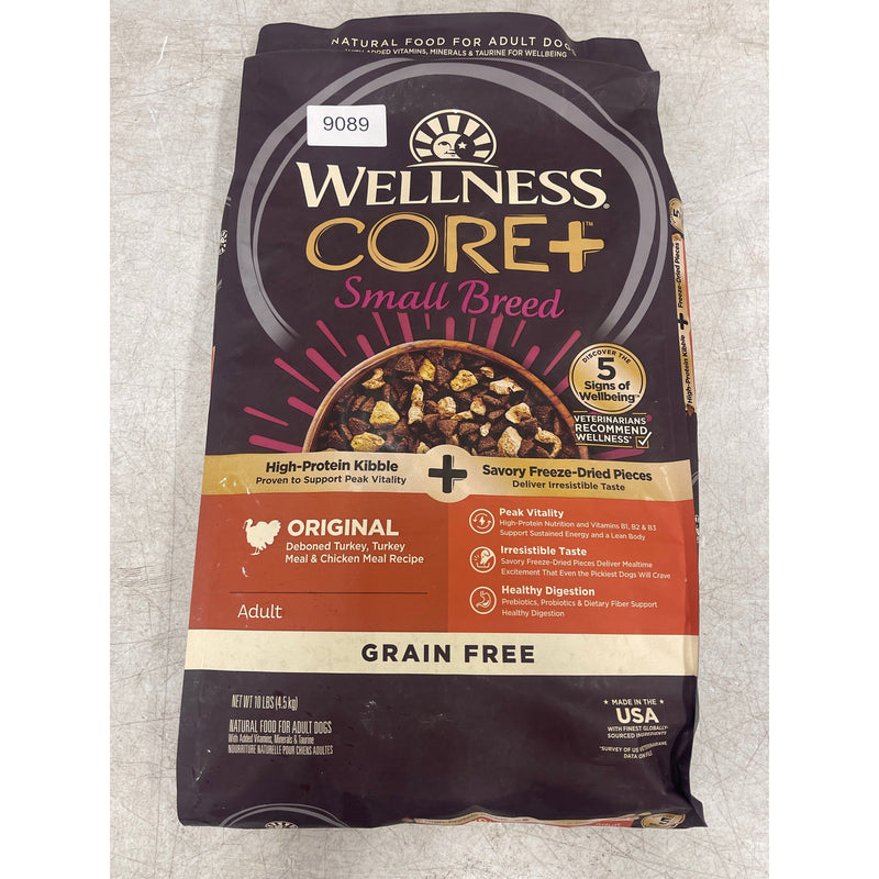Wellness CORE+ Dry Dog Food Freeze Dried Pieces, Small Breed, Grain Free 10 lbs