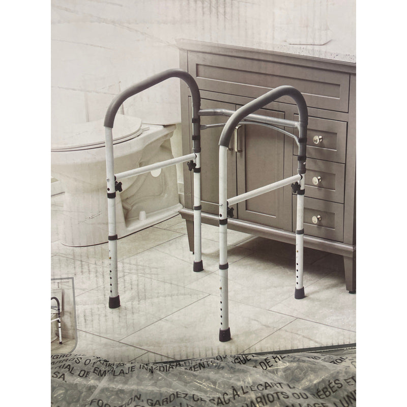 Glacier Bay Bathroom Support Safety Rail, 23" Wide, 27"-33" Tall FGB369GB
