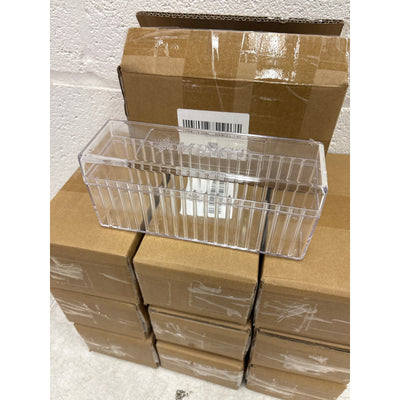 12-Pack Mingt Clear Plastic Coin Storage Box Case 8.5”x2.7”x3.8” 20 Coin Slots