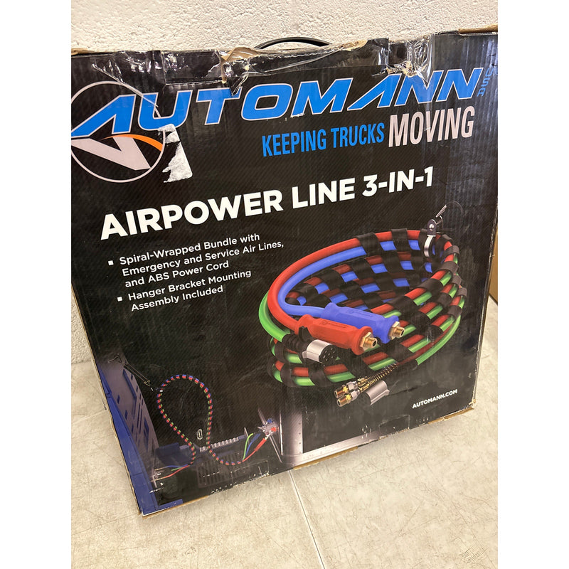 AUTOMANN 179.3012.15 Air Power 3 in 1 Line 15 Ft Length, Semi Truck, Trailer