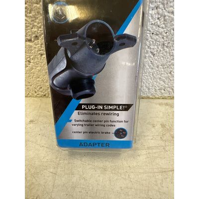 Hopkins 7 Blade to 6 Round Towing Adapter, CP Electric Brake - 47555