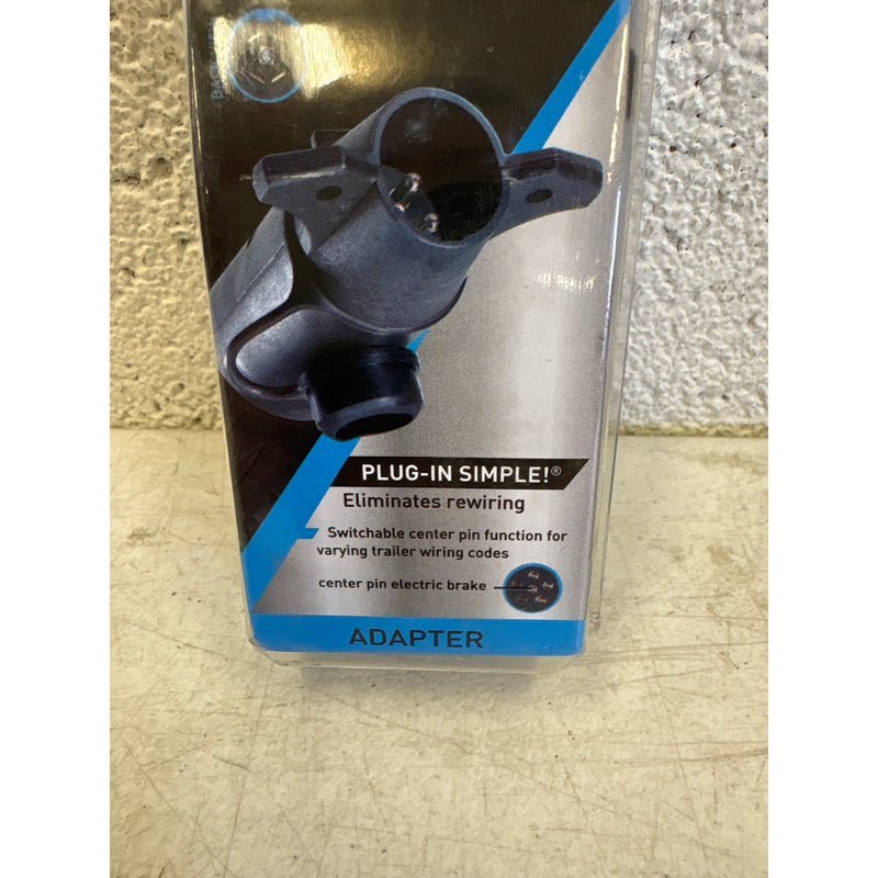 Hopkins 7 Blade to 6 Round Towing Adapter, CP Electric Brake - 47555