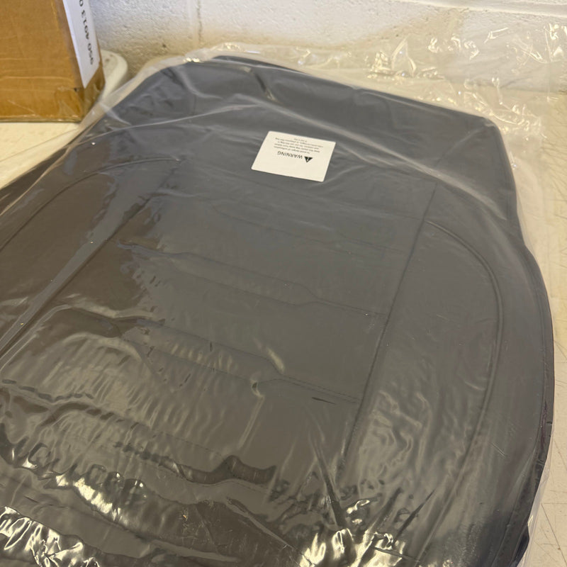 AOMSAZTO Leather Front Car Seat Covers for Toyota Highlander 2008-2025 -Black