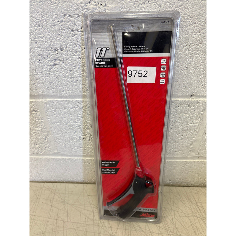 Milton Industries Premium 11" Extended Reach Blo Gun, Hand Tools - s-197