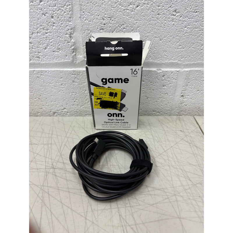 Onn. 16 feet Link Charge Cable for Oculus Meta Quest&Meta Quest 2&3