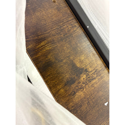 Tribesigns - 43" Coffee Table with Solid Wood Legs, Square Large Center Table