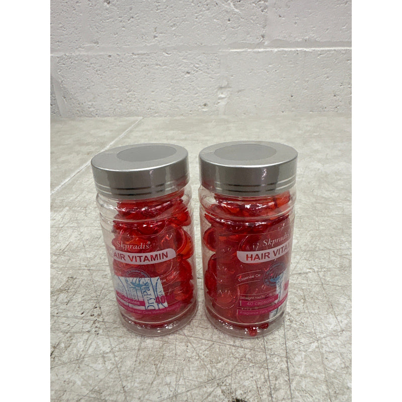 Lot Of 2- Skpradis Hair Vitamin Oil Capsules 40 Capsules Each - SEALED