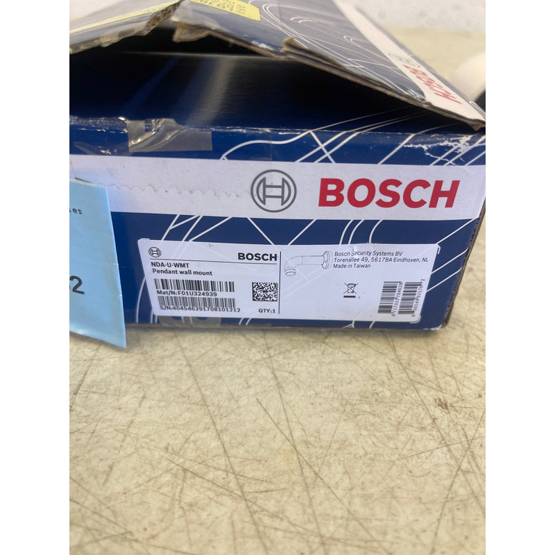 Bosch Pendant Wall Mount Bracket Corrosion Resistant - White NDA-U-WMT