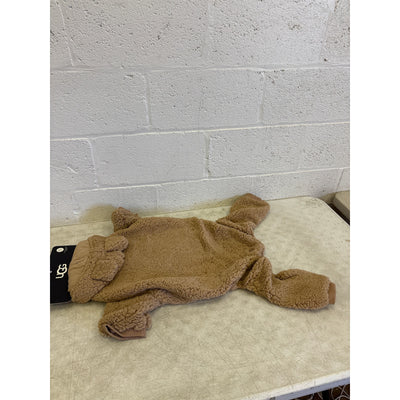 UGG Classic Sherpa Pet PJ's, Hook & Loop Straps, Soft & Cozy, Tan -Xtra Large