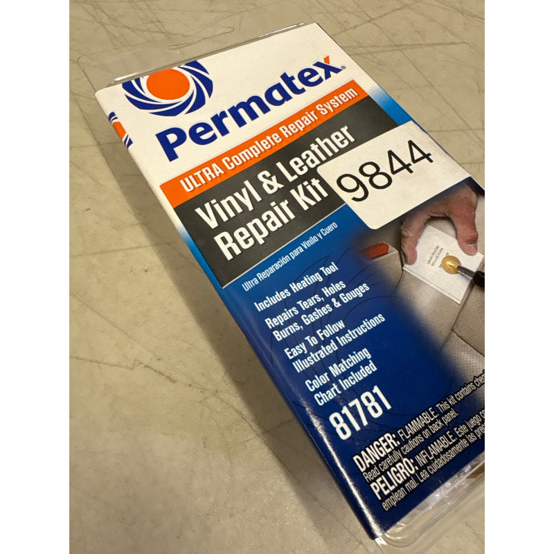 Permatex Pro-Style Vinyl and Leather Repair Kit w Heating Tool - 81781 - Auto