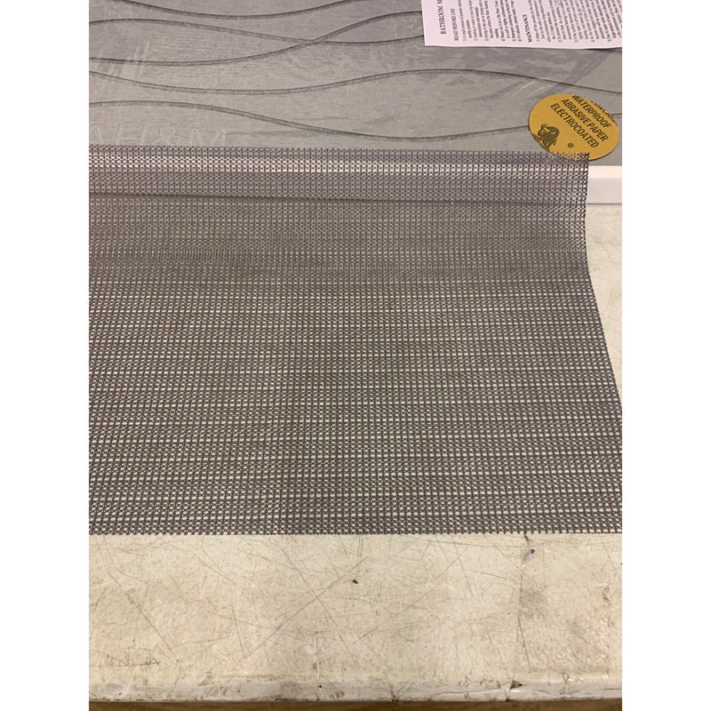 AH&M Stone Bath Mat, Aesthetic Design, 23.6" x15.3 Water Absorption, Light Gray