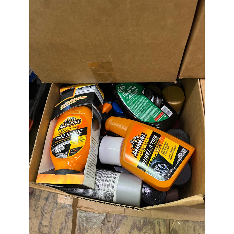 Auto Pallet over 300 Pieces of Auto Fluids, Maintenance, Interior & Exterior Cleaning