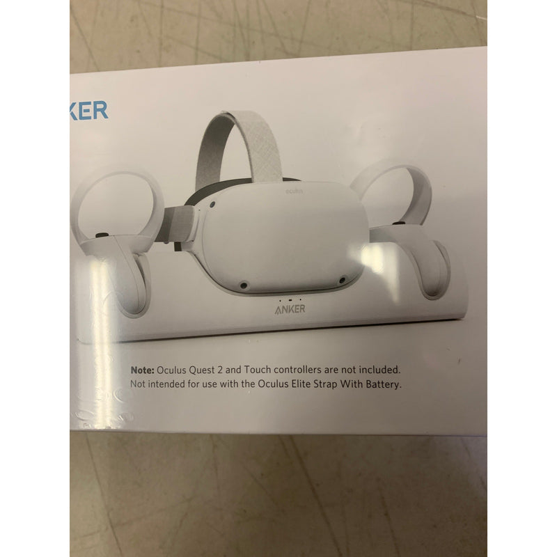 Anker Charging Dock for Oculus Quest 2 Charging Station Stand Set White NEW