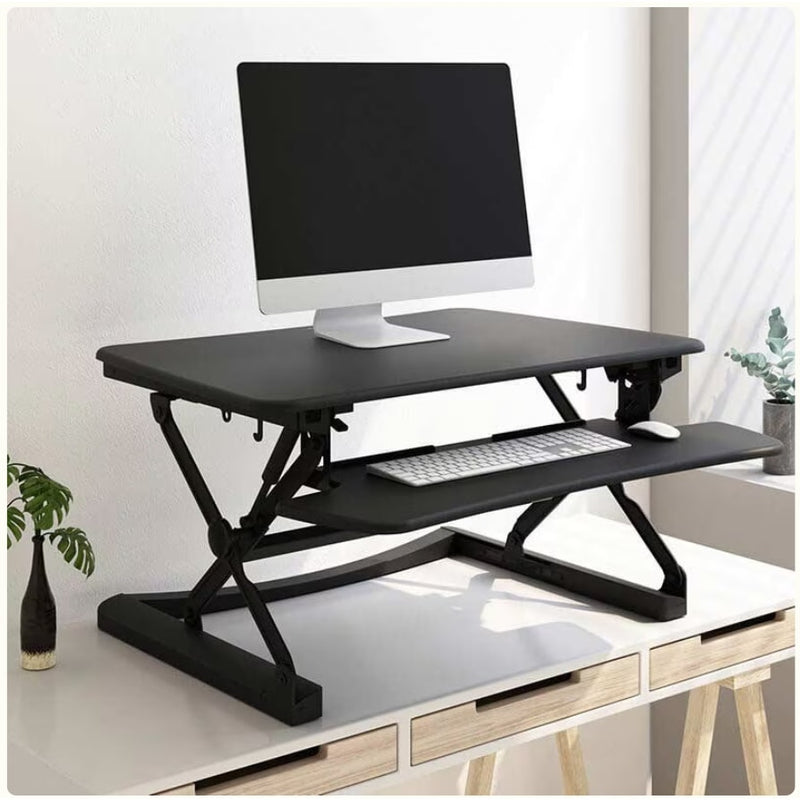 FlexiSpot Standing Desk 47" Computer Riser Keyboard Tray M3B-E-US SEE DETAILS