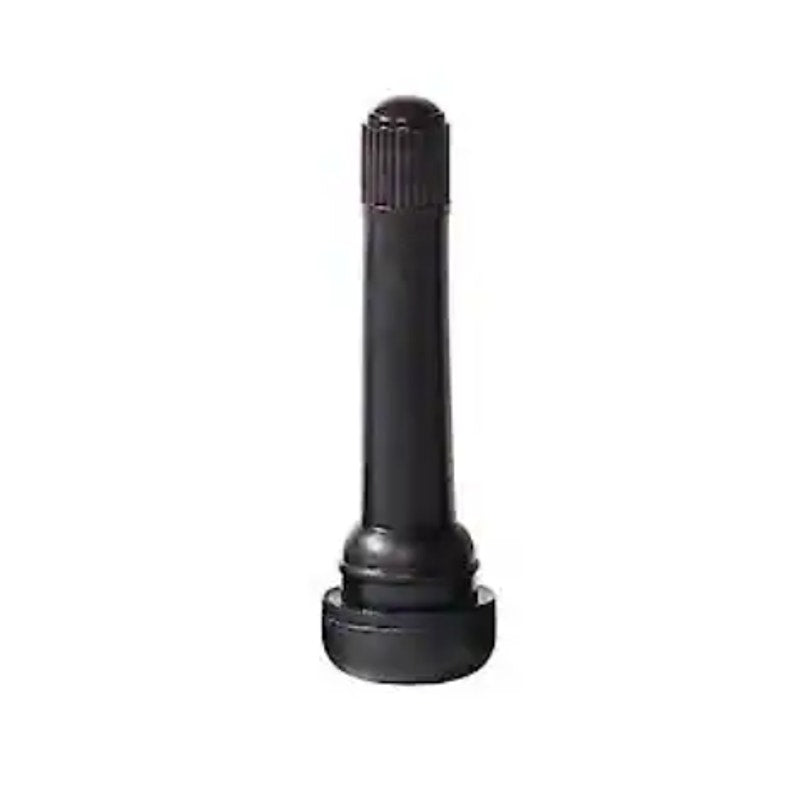 Pack-of-50 Xtra Seal 2" Rubber Snap-In Tubeless Tire Valves, Black  17-418-50