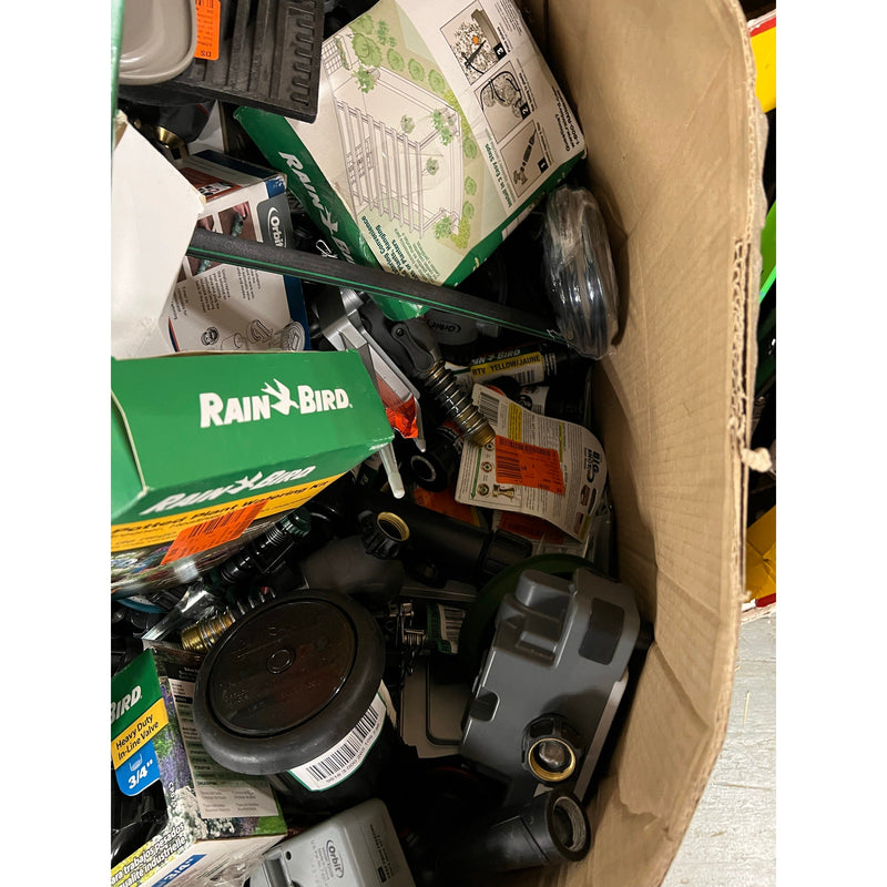 Outdoor Lawn, Garden and Patio Cleanout Pallet, Power Tool Accessories, Watering Equipment