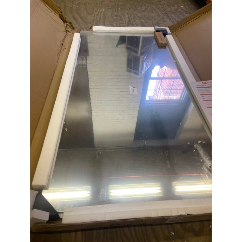 Pertetey Home Gym Mirror, 48X24" Each-2Pcs, Frameless Full Body, Tempered Glass