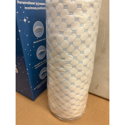 Waka Sleep Memory Foam Pillow - Zips Open To Adjust Softness - SEALED