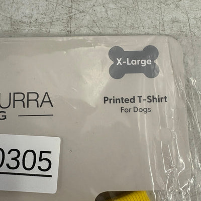 Koolaburra by UGG Printed Pet T-Shirt Dog Clothes - 20-21" Collar, Rainbow - XL