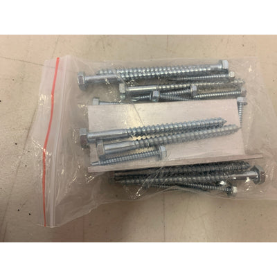 BRACKETS ONLY 4Ft Garage Shelving Wall, White Universal Garage Storage, 20" Deep