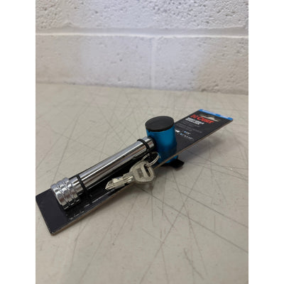 CURT Right-Angle Trailer Hitch Lock, 5/8-Inch Pin, Fits 2 or 2-1/2-Inch Receiver