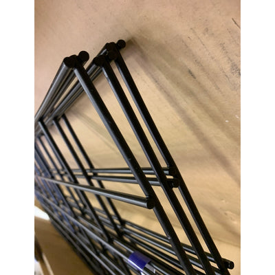 FLEXIMOUNTS Garage Lifting Storage Rack, 4x4' Metal 300lbs MISSING HARDWARE