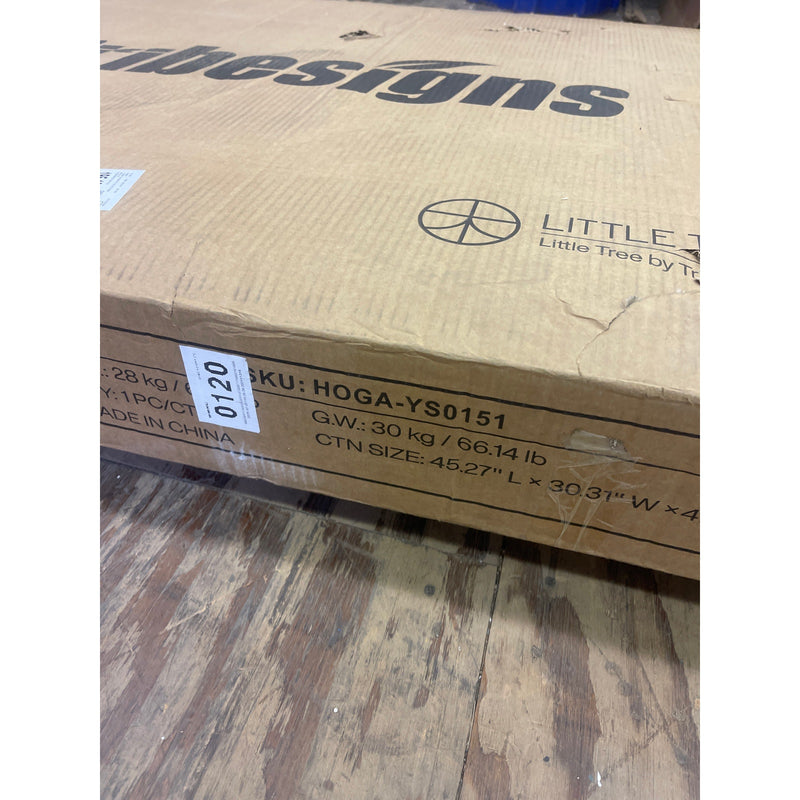 Tribesigns Rectangular Dining /Kitchen Table 78"x30"x28" 6-8 People Wood & Black