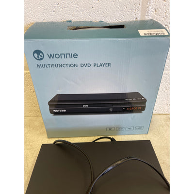 WONNIE HD DVD Player for TV, CD Players for Home w Remote Control, NO HDMI CORD