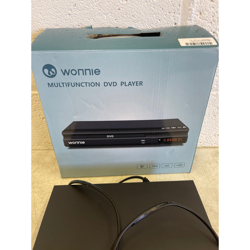 WONNIE HD DVD Player for TV, CD Players for Home w Remote Control, NO HDMI CORD