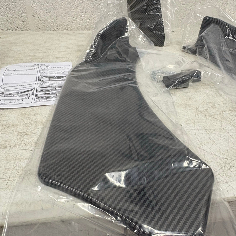 Carbon Fiber Front Bumper Lip Splitter Spoiler For Honda Accord 2008-2010