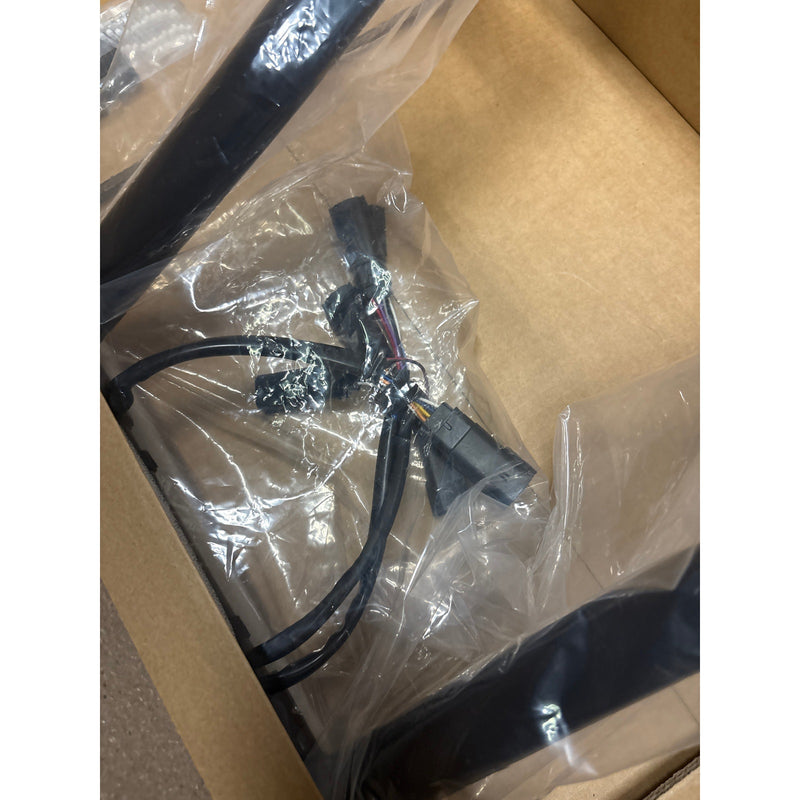 MoKitDora Road King Prewired Ape Hangers Classic 14" Rise Meathook Handlebar