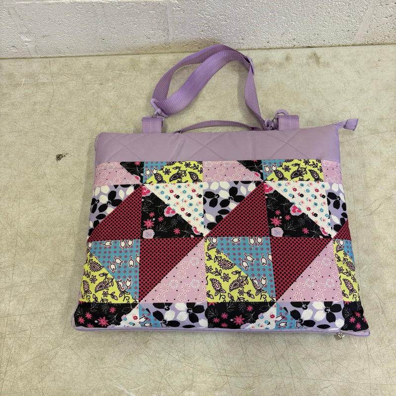 58"x70" Stadium Blanket, Folds Into Easy to Carry Bag w Shoulder Strap, Abstract