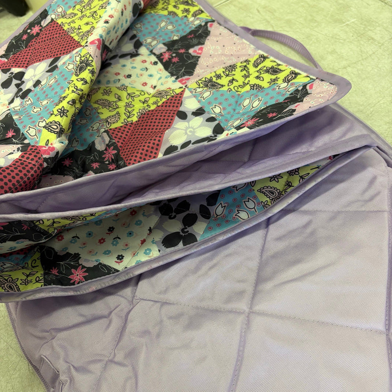 58"x70" Stadium Blanket, Folds Into Easy to Carry Bag w Shoulder Strap, Abstract