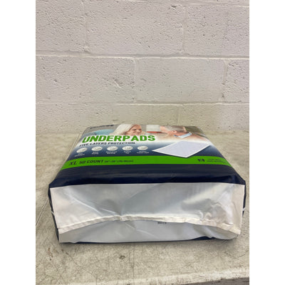 Unifree Disposable Underpads, Bed Pads, Super Absorbent, 50 Count XL 30"x36"