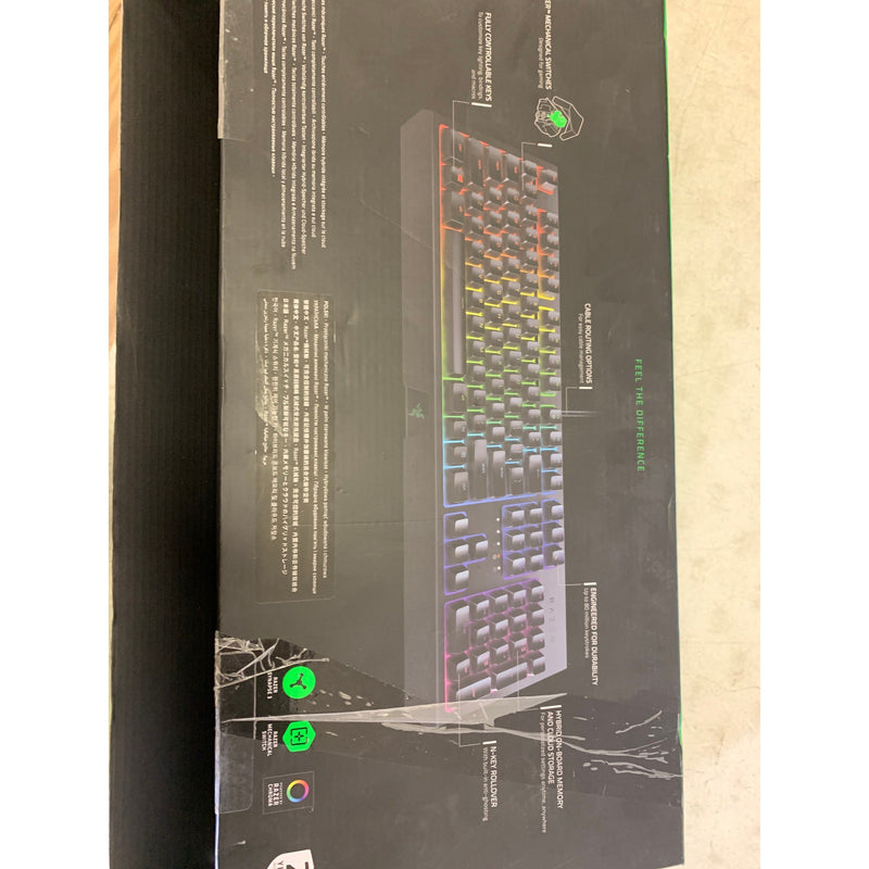 Razer BlackWidow Wired Mechanical Gaming Keyboard for PC Chroma, Missing Keys