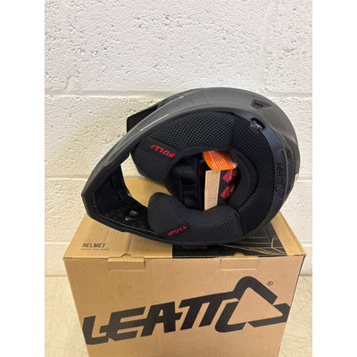 Leatt Moto 7.5 V23 Helmet Kit, Stealth, Off-Road Protection, Adult XS 53-54 cm