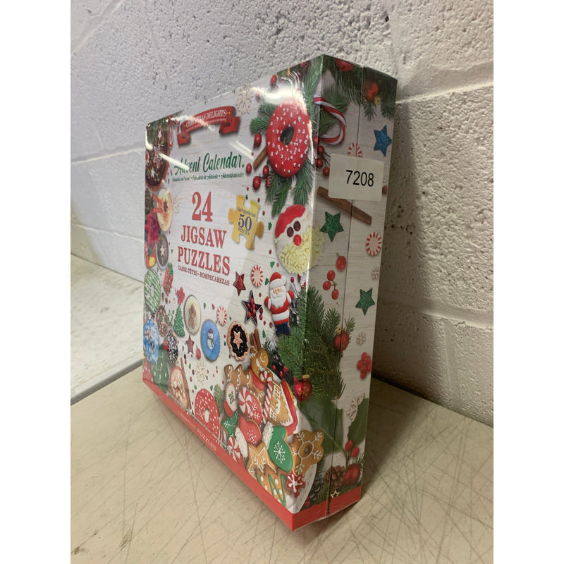 EuroGraphics Puzzles Christmas Delights 50pc Puzzle 24 Day Advent Calendar