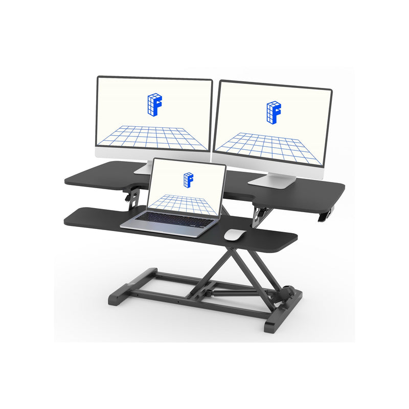FLEXISPOT 42" Desk Converter Height Adjustable Sit to Stand Keyboard Tray M7