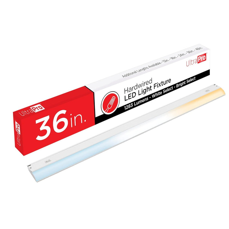 UltraPro 36" Hardwired Under Cabinet Light, 3 Color Settings 2700K/4000K/5000K