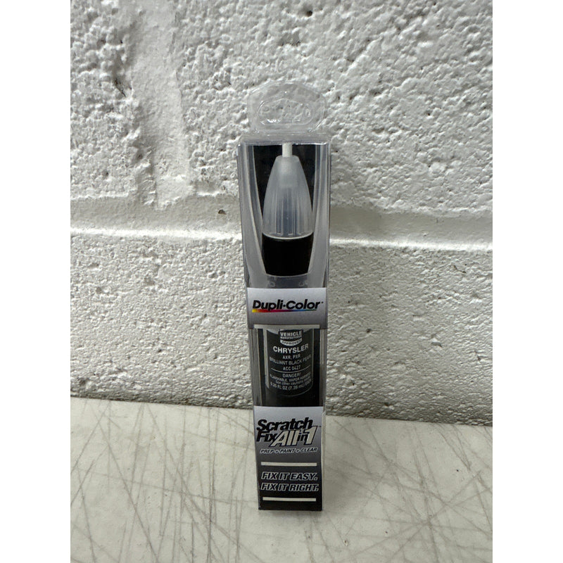 Duplicolor All-in-1 Touch Up Paint Pen, Brilliant Black Pearl CHRYSLER PXR, AXR