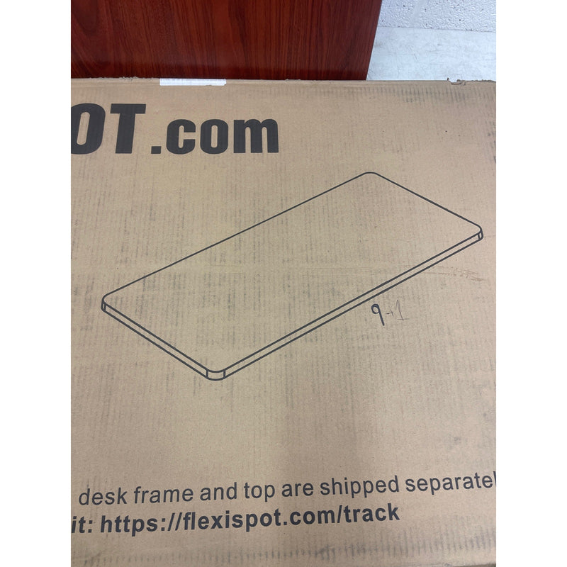 Flexispot Desk Top Only No Frame, Red Brown Wood 42” x 24” x 1”