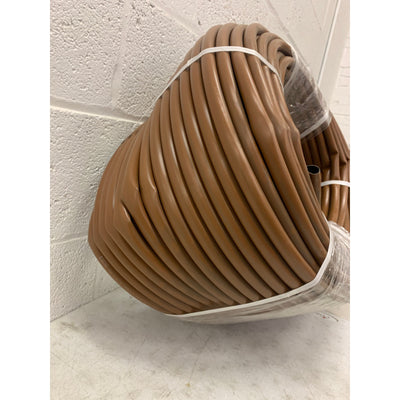 DIG  Brown Blank Poly Tubing for Drip Irrigation B37-700B 1/2in 500 FEET LONG