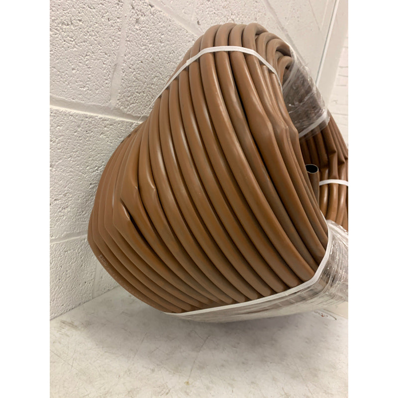 DIG  Brown Blank Poly Tubing for Drip Irrigation B37-700B 1/2in 500 FEET LONG