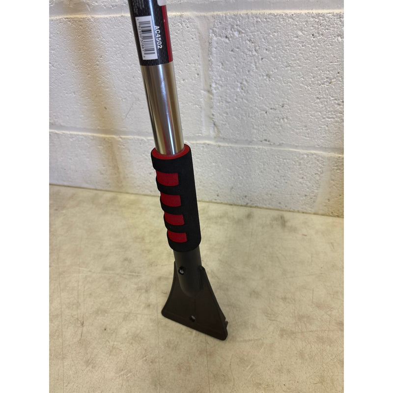 AutoCraft Heavy-Duty Extendable Snow Broom with Pivot, Ice Scraper, 50" - AC4502