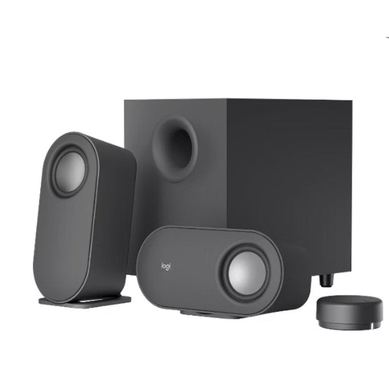 Logitech Bluetooth Computer Speakers with Subwoofer & Wireless Control - Black
