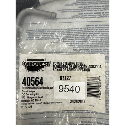 Carquest Premium Power Steering Return Hose, 3/8" Beaded Tube x 3/8" - 40564