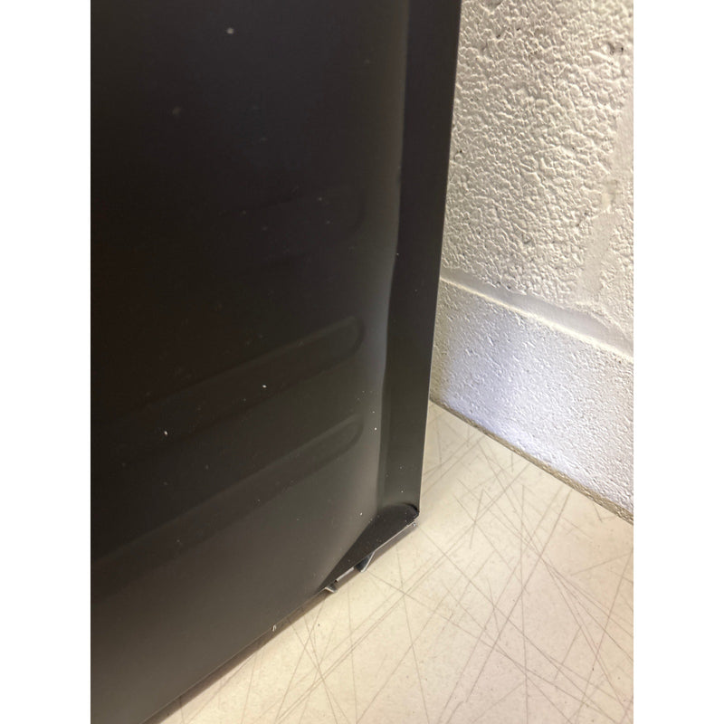 DENTED Whirlpool 3.1 cu ft Mini Refrigerator Stainless Steel 2 Shelves & Freezer