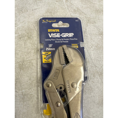 Irwin 10" Straight Jaw Locking Pliers High Grade Alloy Steel, Hand Tools - 102L3