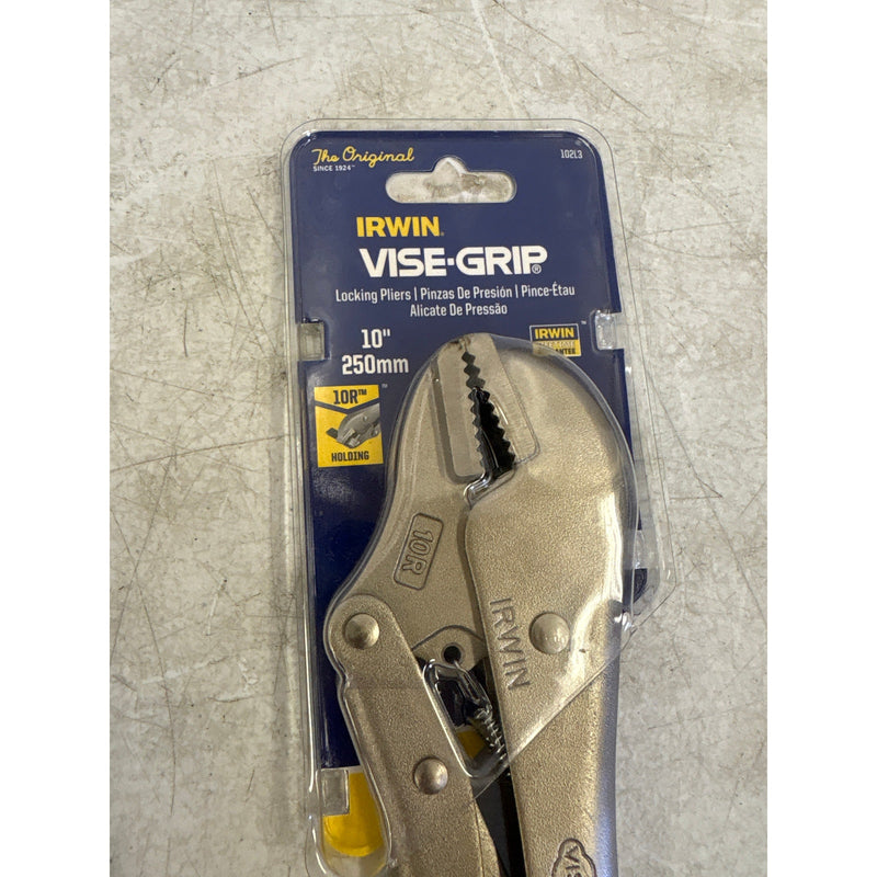 Irwin 10" Straight Jaw Locking Pliers High Grade Alloy Steel, Hand Tools - 102L3